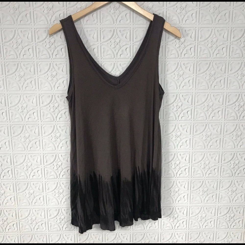 Free People tie dye swing tank